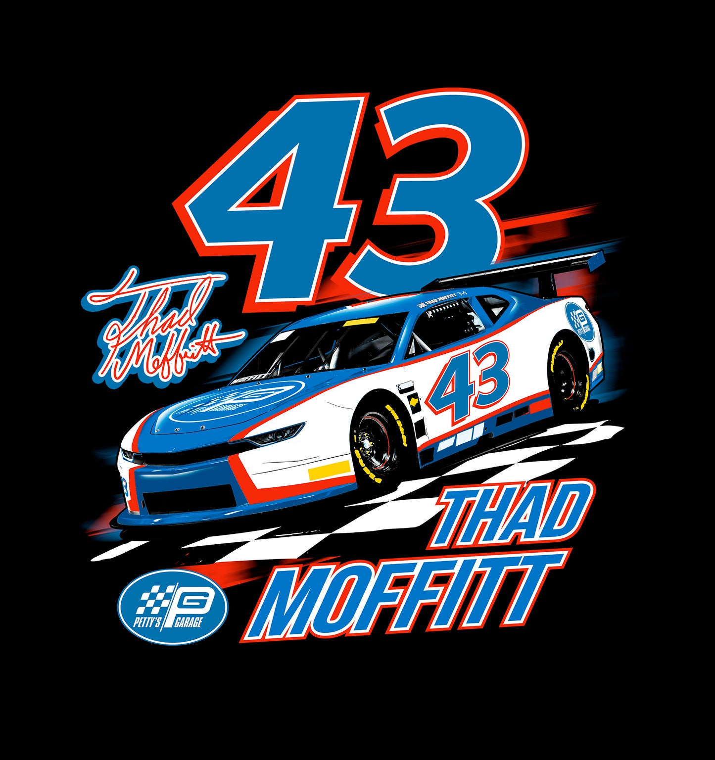 Thad Moffitt #43 Tee
